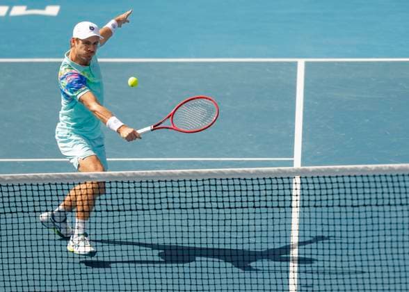 Wesley Koolhof Nikola Mektic, Mens Doubles, Australian Open 2024, Melbourne Park, Melbourne, Victoria, Australia Copyright: xJuergenxHasenkopfx
