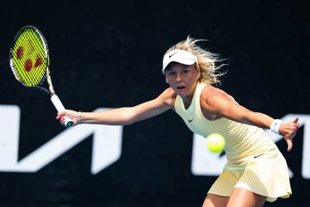Ksenia Efremova (FRA) TENNIS : Open Australie 2024 - Melbourne - 22 01 2024 VirginieBouyer Panoramic 