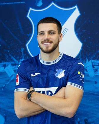 21 01 2024, GER, Soccer, Men, 1 BL 2023 2024, TSG 1899 Hoffenheim, Transfer David Jurasek TSG Hoffenheim Zuzenhausen Germany ,EDITORIAL USE ONLY