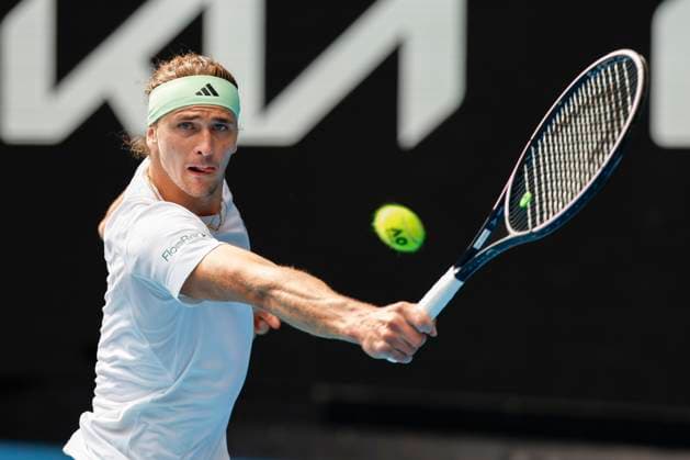 Alexander Zverev GER , Australian Open 2024, Melbourne Park, Melbourne, Victoria, Australia Copyright: xJuergenxHasenkopfx