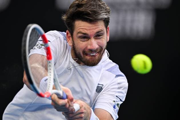 Cameron Norrie (GBR) during his fourth round match Australian Open, Day Nine, Tennis, Melbourne Park, Melbourne, Australia - 22 Jan 2024  Copyright: xJamesxGourley Shutterstockx 14306291jg