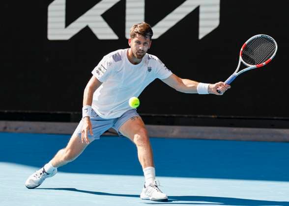 Cameron Norrie, Australian Open 2024, Melbourne Park, Melbourne, Victoria, Australia Copyright: xJuergenxHasenkopfx