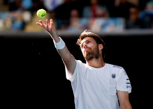 Cameron Norrie, Australian Open 2024, Melbourne Park, Melbourne, Victoria, Australia Copyright: xJuergenxHasenkopfx