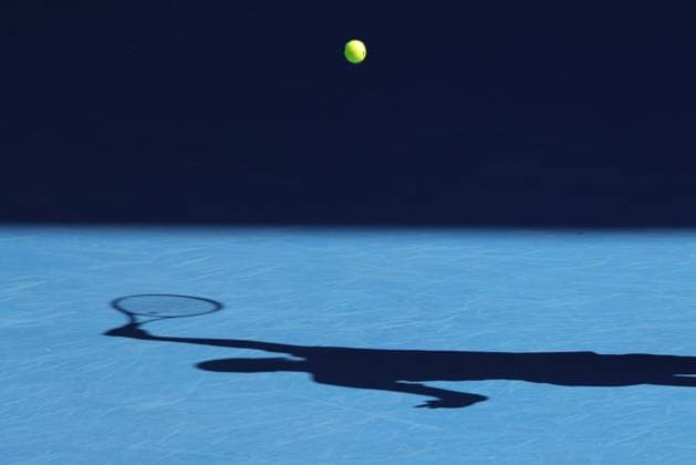 Typical Alexander Zverev, GER during fourth round of 2024 Australian Open in Melbourne, 22 01 2023