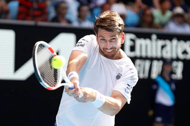 22nd January 2024; Melbourne Park, Melbourne, Victoria, Australia; Australian Open Tennis Championship Day 9; Cameron Norrie (GBR) in action during the round four singles match against Alexander Zverev (GER)  ActionPlus12600687 NaFoto