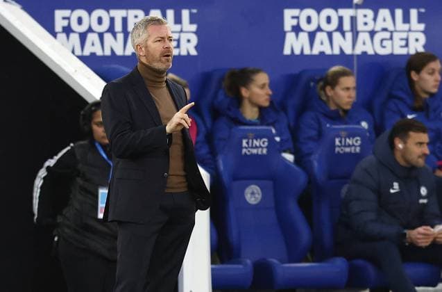 Leicester City Women v Chelsea Women - The FA Women s Super League - King Power Stadium December 3, 2022, Leicester: Leicester, England, 3rd December 2022. Willie Kirk manager of Leicester City during the The FA Women s Super League match at the King Power Stadium, Leicester. Leicester EDITORIAL USE ONLY Copyright: xx ZUMA-20221203_zaf_si1_203.jpg DarrenxStaplesx csmphotothree013612