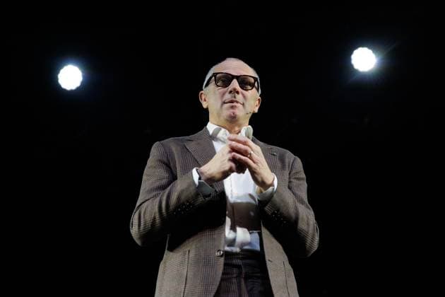 January 23, 2024, Madrid, Madrid, SPAIN: Stefano Domenicali, President and CEO of Formula one, attends during the presentation of the Formula One Madrid Grand Prix that will be held in Madrid starting in 2026 at IFEMA on January 23, 2024, in Madrid, Spain. Madrid SPAIN - ZUMAa181 20240123_zaa_a181_003 Copyright: xGuillermoxMartinezx