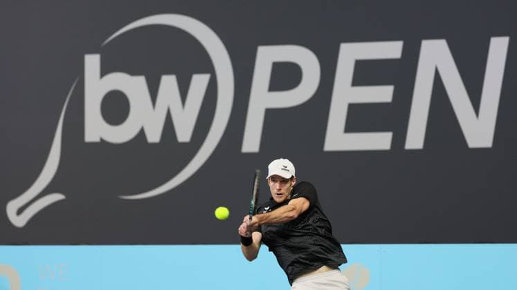 Tennis, ATP tournament in Louvain-la-Neuve