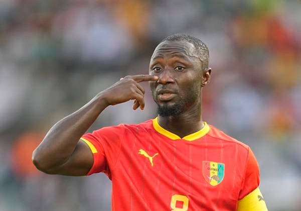 African Cup of Nations Group C: Guinea vs Senegal 2024 January 23 2024: Naby Deco Keita (Guinea) during a African Cup of Nations Group C game, Guinea vs Senegal, at Stade Charles Konan Banny, Yamoussoukro, Ivory Coast. Kim Price CSM (Credit Image: Â Kim Price Cal Media) Yamoussoukro Yamoussoukro Ivory Coast EDITORIAL USE ONLY Copyright: xx ZUMA-20240123_zma_c04_077.jpg KimxPricex csmphotothree226450