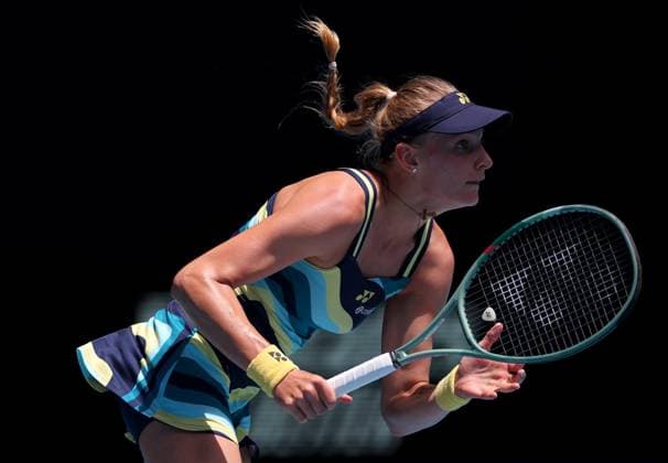 Dayana Yastremska of Ukraine in action Australian Open, Day Eleven, Tennis, Melbourne Park, Melbourne, Australia - 24 Jan 2024  Copyright: xEllaxLing Shutterstockx 14312087ae