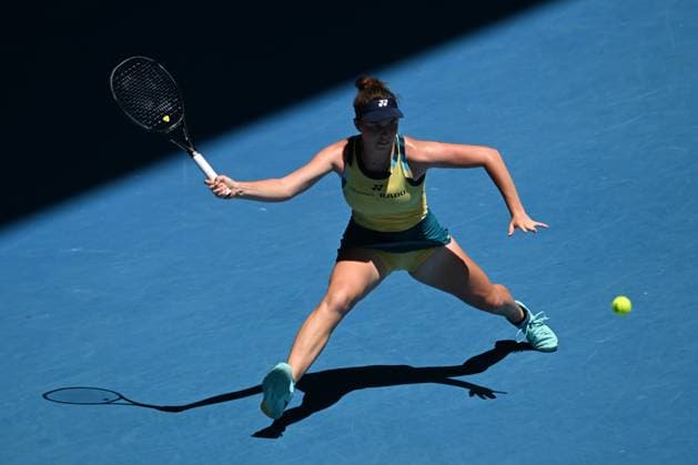 Linda Noskova (CZE) during her Quarter Final match Australian Open, Day Eleven, Tennis, Melbourne Park, Melbourne, Australia - 24 Jan 2024  Copyright: xJamesxGourley Shutterstockx 14312088av