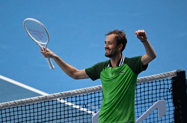 2024 Australian Open Daniil Medvedev RUS