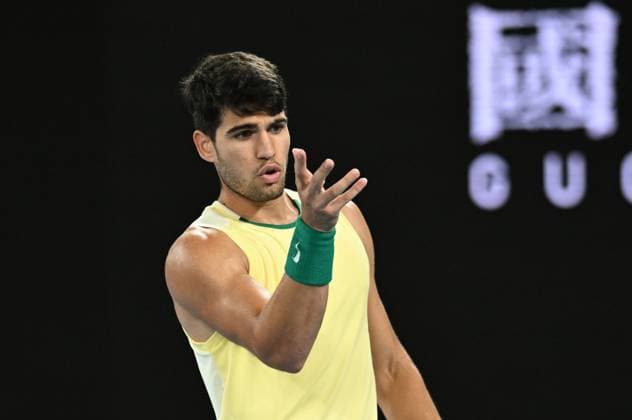2024 Australian Open Carlos Alcaraz ESP
