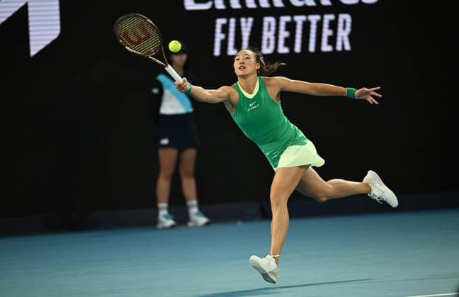 2024 Australian Open Qinwen Zheng CHN