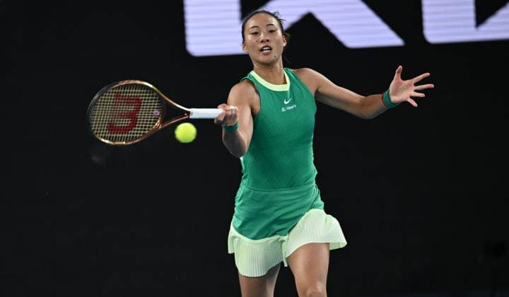 2024 Australian Open Qinwen Zheng CHN