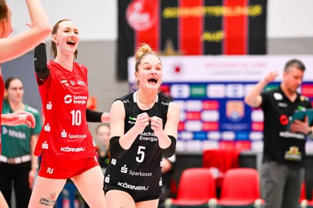 Volleyball, Women, VBL, Dresdner SC - VC Neuwied