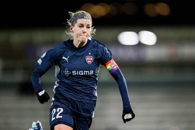 240125 Olivia Schough of FC Rosengard during the UEFA Women s Champions League football match between FC Rosengard and Benfica on January 25, 2024 in Malmö Photo Petter Arvidson BILDBYRAN kod PA PA0740 fotboll football soccer fotball champions league fc rosengard benfica dam bbeng  Copyright: PETTERxARVIDSON BB240125PA177