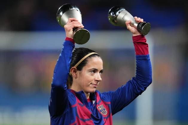 Sport Themen der Woche KW04 Sport Bilder des Tages ESP: FC Barcelona, Barca Eintracht Franckfurt. UEFA Women™s Champions League match, Group A, date 5 Aitana Bonmati of FC Barcelona during the UEFA Women™s Champions League match, Group A, date 5, between FC Barcelona and Eintracht Franckfurt played at Johan Cruyff Stadium on January 25, 2024 in Barcelona, Spain. kpng Copyright: xAlexxCarrerasx xIMAGOx PS_240125_001