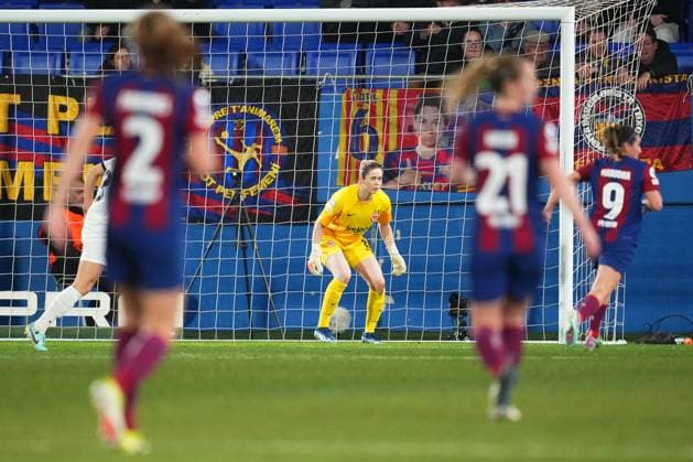 ESP: FC Barcelona, Barca Eintracht Franckfurt. UEFA Women™s Champions League match, Group A, date 5 Cara Bosl of Eintracht Frankfurt during the UEFA Women™s Champions League match, Group A, date 5, between FC Barcelona and Eintracht Franckfurt played at Johan Cruyff Stadium on January 25, 2024 in Barcelona, Spain. kpng Copyright: xBaguxBlancox xPRESSINPHOTOx PS_240125_041