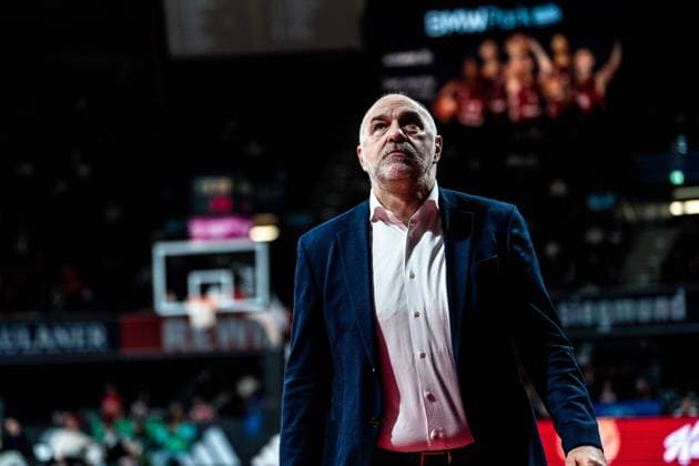 Pablo Laso Bayern Muenchen, Headcoach GER, FC Bayern München vs 1 FC Union Berlin, Football, Bundesliga, Matchday 13, Season 2023 2024, 24 01 2024 GER, FC Bayern München vs 1 FC Union Berlin, Football, Bundesliga, Matchday 13, Season 2023 2024, 24 01 2024 Muenchen Copyright: xEibner-Pressefoto JohannesxRittex EP_JRR
