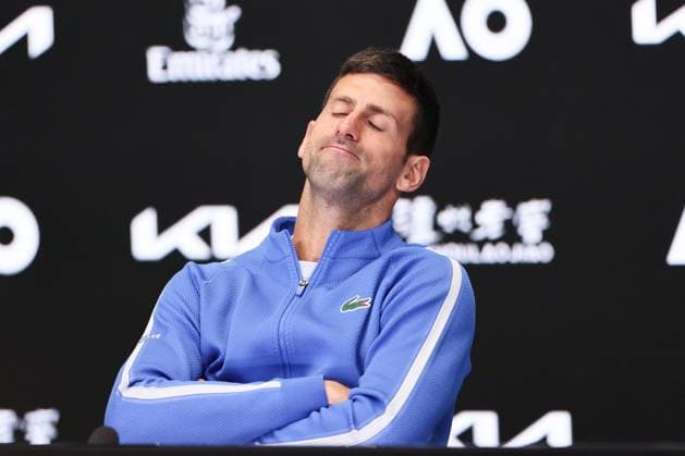 Tennis, Australian Open, Novak Djokovic press conference
