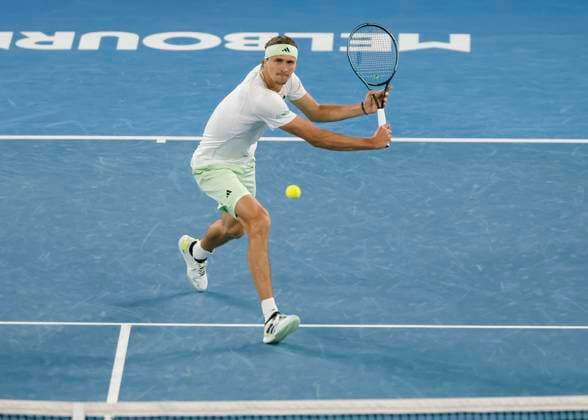 Alexander Zverev GER , Australian Open 2024, Melbourne Park, Melbourne, Victoria, Australia Copyright: xJuergenxHasenkopfx