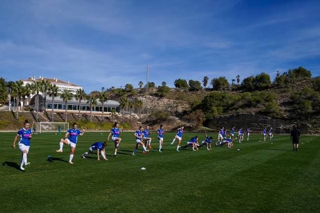 26 01 2024, Alicante, Campoamor, Friendly Match Grasshopper Club Zürich 1 FC Union Berlin, Alicante Campoamor Alicante Switzerland  Copyright: xJustPictures.ch DanielaxPorcellix