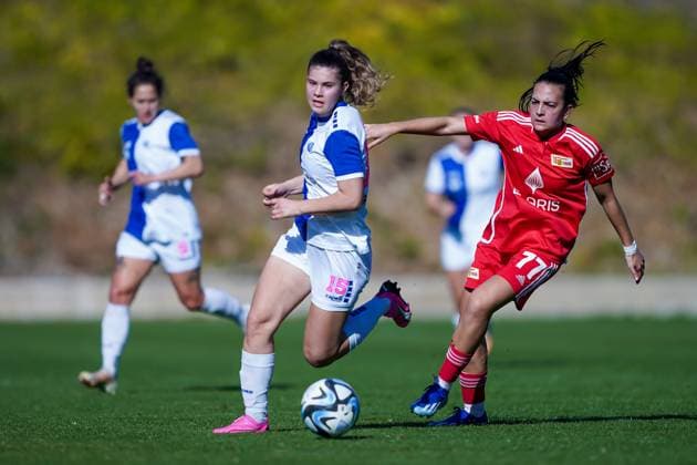 26 01 2024, Alicante, Campoamor, Friendly Match Grasshopper Club Zürich 1 FC Union Berlin, 15 Noemi Ivelj GC Alicante Campoamor Alicante Switzerland  Copyright: xJustPictures.ch DanielaxPorcellix