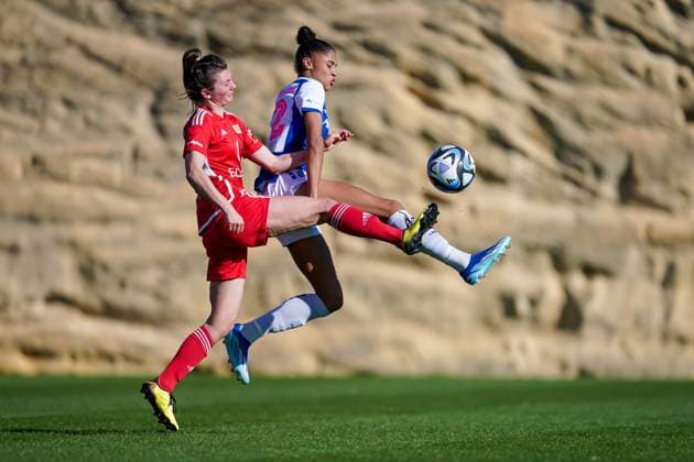 26 01 2024, Alicante, Campoamor, Friendly Match Grasshopper Club Zürich 1 FC Union Berlin, 22 Sydney Schertenleib GC Alicante Campoamor Alicante Switzerland  Copyright: xJustPictures.ch DanielaxPorcellix