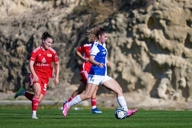 26 01 2024, Alicante, Campoamor, Friendly Match Grasshopper Club Zürich 1 FC Union Berlin, 15 Noemi Ivelj GC Alicante Campoamor Alicante Switzerland  Copyright: xJustPictures.ch DanielaxPorcellix