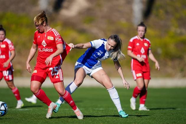 26 01 2024, Alicante, Campoamor, Friendly Match Grasshopper Club Zürich 1 FC Union Berlin, 8 Ella Ljustina Grasshopper Club Zürich Alicante Campoamor Alicante Switzerland  Copyright: xJustPictures.ch DanielaxPorcellix