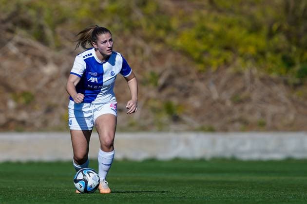 26 01 2024, Alicante, Campoamor, Friendly Match Grasshopper Club Zürich 1 FC Union Berlin, 13 Leandra Flury Grasshopper Club Zürich Alicante Campoamor Alicante Switzerland  Copyright: xJustPictures.ch DanielaxPorcellix