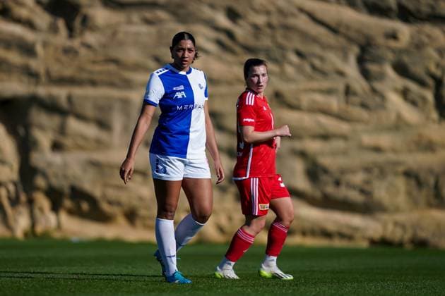 26 01 2024, Alicante, Campoamor, Friendly Match Grasshopper Club Zürich 1 FC Union Berlin, 44 Lillian Schertenleib Grasshopper Club Zürich Alicante Campoamor Alicante Switzerland  Copyright: xJustPictures.ch DanielaxPorcellix