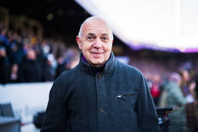 27 01 2024 Football, 2023 2024, 1 Bundesliga, Matchday 19, VfL Osnabrück SC Paderborn 07 Bernd Neuendorf President DFB, German Football Association DFL REGULATIONS PROHIBIT ANY USE OF PHOTOGRAPHS AS IMAGE SEQUENCES AND OR QUASI VIDEO