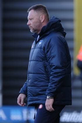 Pal Dardai Hertha BSC, Coach , GER, SV Wehen Wiesbaden vs Hertha BSC, Football, 2 Bundesliga, Matchday 19, Season 2023 2024, 27 01 2024 DFL REGULATIONS PROHIBIT ANY USE OF PHOTOGRAPHS AS IMAGE SEQUENCES AND OR QUASI VIDEO GER, SV Wehen Wiesbaden vs Hertha BSC, Football, 2 Bundesliga, Matchday 19, Season 2023 2024, 27 01 2024 Wiesbaden Copyright: xEibner-Pressefoto FlorianxWieganx EP_FWD