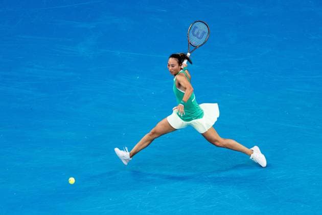 Qinwen Zheng (CHN) TENNIS : Open Australie 2024 - Melbourne - 27 01 2024 VirginieBouyer Panoramic 