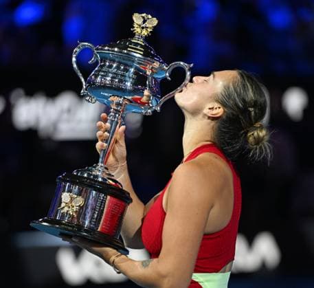 Sport Bilder des Tages Sport Bilder des Tages Sabalenka TENNIS : Open Australie 2024 - Melbourne - 27 01 2024 Panoramic Panoramic 