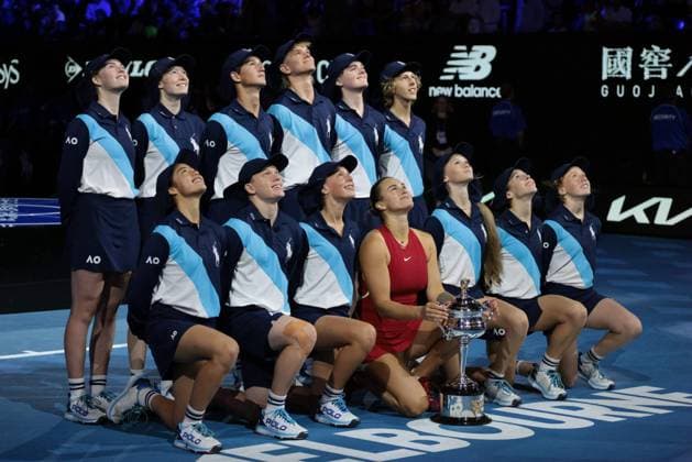 Sabalenka TENNIS : Open Australie 2024 - Melbourne - 27 01 2024 Panoramic Panoramic 