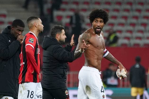 Dante (OGC Nice) FOOTBALL : OGC Nice vs FC Metz - Ligue 1 Uber Eats - Nice - 27 01 2024 NorbertScanella Panoramic 