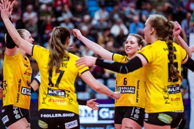VBL Volleyball Bundesliga SC Potsdam VfB Suhl LOTTO Thüringen 27 01 2024 VBL Volleyball Bundesliga SC Potsdam VfB Suhl LOTTO Thüringen 27 01 2024 Copyright: xBEAUTIFULxSPORTS NicolxMarschallx