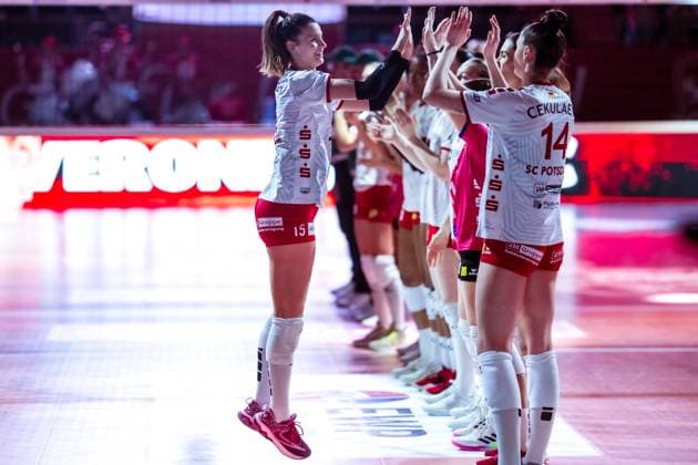 VBL Volleyball Bundesliga SC Potsdam VfB Suhl LOTTO Thüringen 27 01 2024 VBL Volleyball Bundesliga SC Potsdam VfB Suhl LOTTO Thüringen 27 01 2024 Copyright: xBEAUTIFULxSPORTS NicolxMarschallx