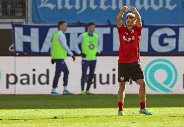 Soccer 2 BL SV Wehen Wiesbaden Hertha BSC Berlin 27 01 24, 3 1 by Thijmen Goppel at the SVWW cheer ,