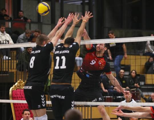 Volleyball, 2nd BL, Barock Volleys MTV Ludwigsburg - GSVE Delitzsch