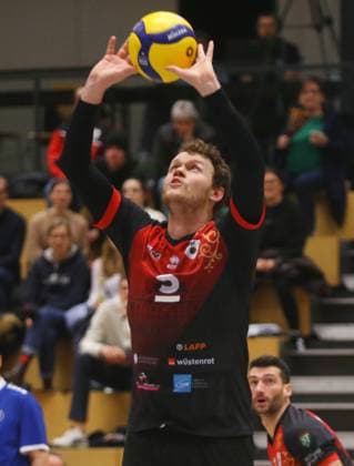 BAU 27 01 2024 Ludwigsburg Volleyball Barock Volleys MTV Ludwigsburg vs GSVE Delitzsch, Steffen Haußmann LB