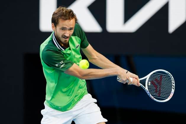 Daniil Medvedev, final, final match, Australian Open 2024, Melbourne Park, Melbourne, Victoria, Australia Copyright: xJuergenxHasenkopfx