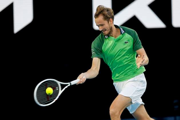 Daniil Medvedev, final, final match, Australian Open 2024, Melbourne Park, Melbourne, Victoria, Australia Copyright: xJuergenxHasenkopfx