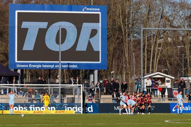 GPFBL Eintracht Frankfurt 1 FC Köln, Matchday 11, 28 01 2024, Frankfurt Matchday 11 of the Google Pixel Womens Bundesliga between Eintracht Frankfurt and 1 FC Köln at the Stadion am Brentanobad in Frankfurt on 28 01 2024 Copyright: xBEAUTIFULxSPORTS Hahnex