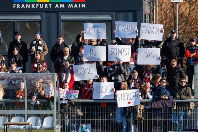 GPFBL Eintracht Frankfurt 1 FC Köln, Matchday 11, 28 01 2024, Frankfurt Matchday 11 of the Google Pixel Womens Bundesliga between Eintracht Frankfurt and 1 FC Köln at the Stadion am Brentanobad in Frankfurt on 28 01 2024 Copyright: xBEAUTIFULxSPORTS Hahnex