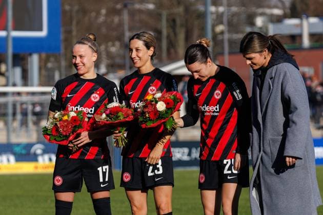 GPFBL Eintracht Frankfurt 1 FC Köln, Matchday 11, 28 01 2024, Frankfurt Matchday 11 of the Google Pixel Womens Bundesliga between Eintracht Frankfurt and 1 FC Köln at the Stadion am Brentanobad in Frankfurt on 28 01 2024 Copyright: xBEAUTIFULxSPORTS Hahnex
