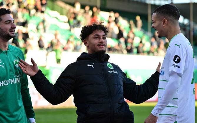 28 01 2024 Soccer Season 2023 2024 2 Soccer Bundesliga 19 Matchday SpVgg Greuther Fürth Kleeblatt KSV Holstein Kiel Störche Sportfoto Zink MeZi xmexzix DFL regulations prohibit any use of photographs as image sequences and or quasi video only for editorial use Armindo Sieb 30, SpVgg Greuther Fürth Maximilian Solomon Dietz 33, SpVgg Greuther Fürth, right Cheering joy after the end of the match